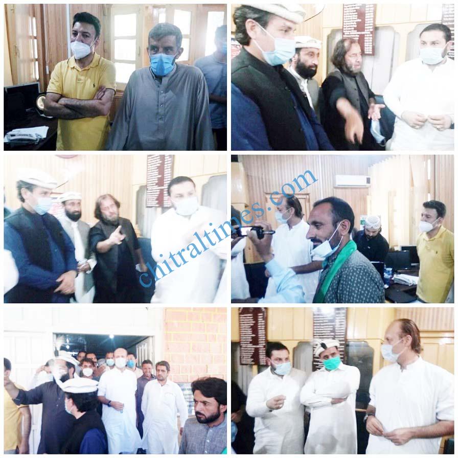 ahmad khan niazi visit to chitral 2