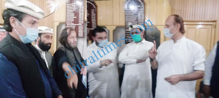 ahmad khan niazi visit to chitral 3
