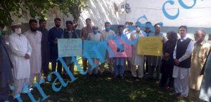 chitral gol national park protest 2
