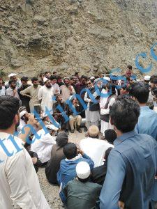 chitral golan people protest