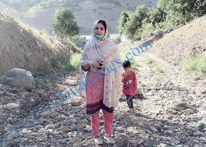 drosh kaldam nala flood damages 3 khadija