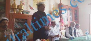 labour wing upper chitral meeting 2
