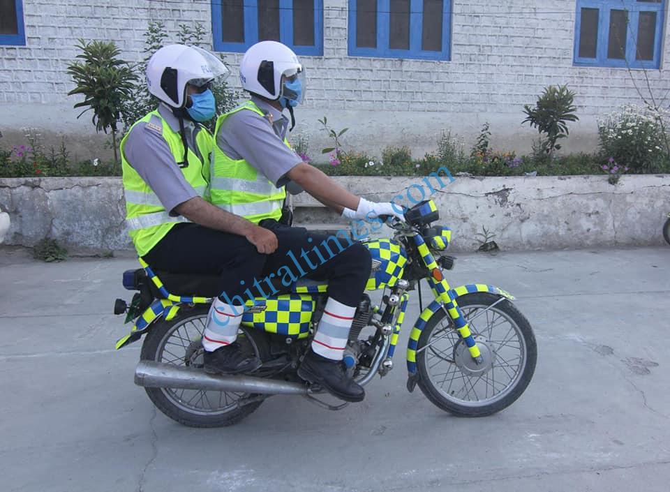 trafic police chitral reforms by dpo wasim sajjad