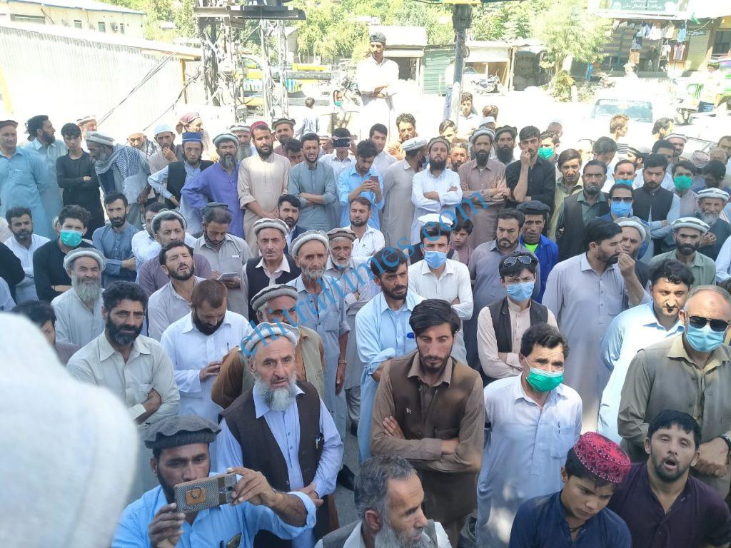 chitral protest against cpec route