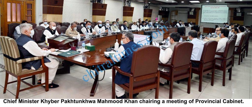cm kp chaired cabinet meeting scaled