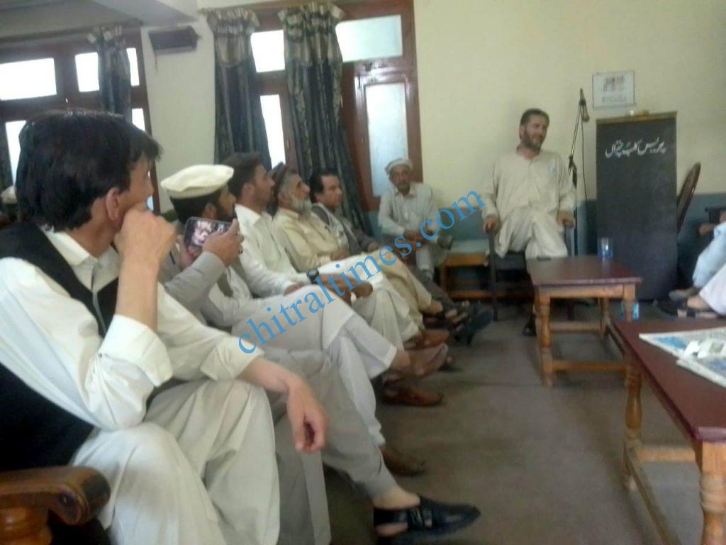 cpec route chitral meeting 1