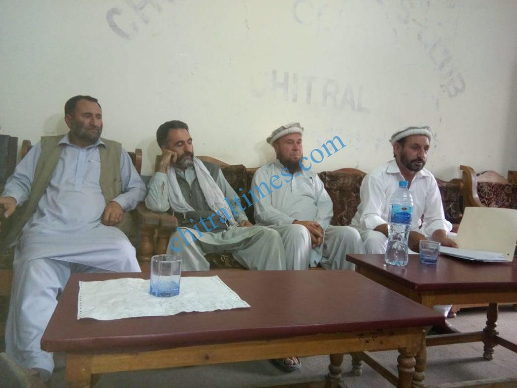 driver union chitral press confrence scaled