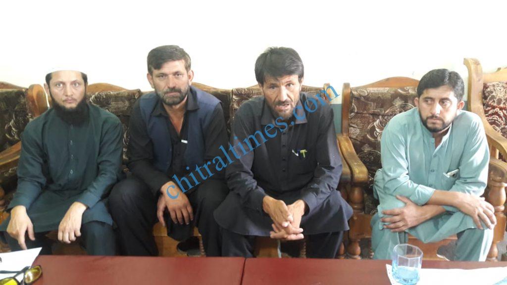 shishikoh press confrence in favor of chitral police scaled