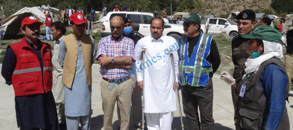 Chairman Red Crescent Chitral visit 1