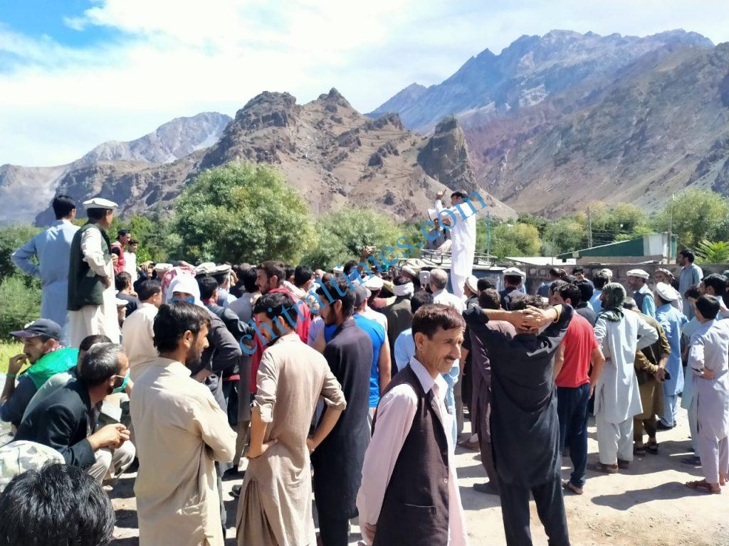 Reshun flood affectes protest upper chitral 15 1