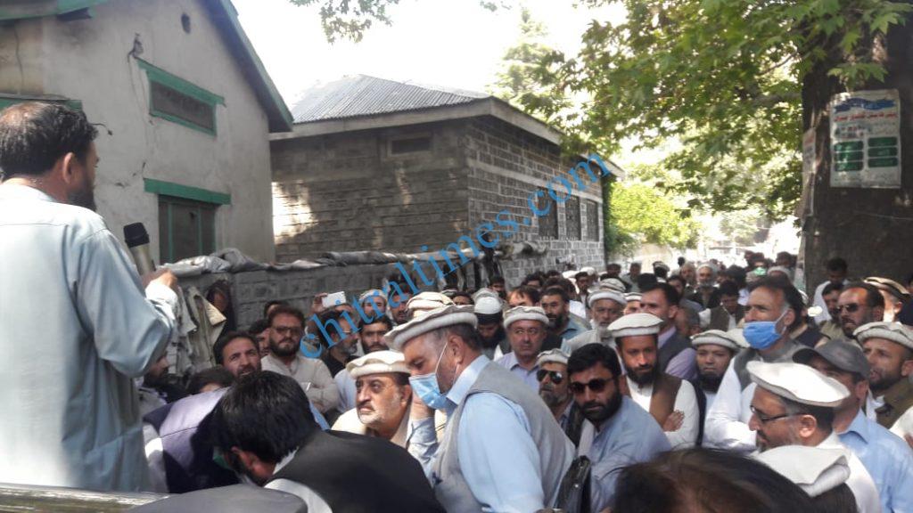 all govt employes coordination chitral protest1