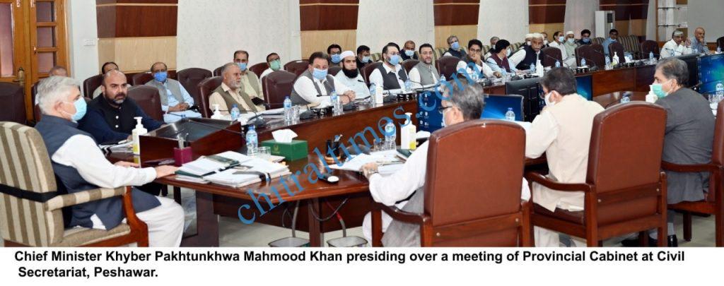 cabinet meeting kp peshawar scaled