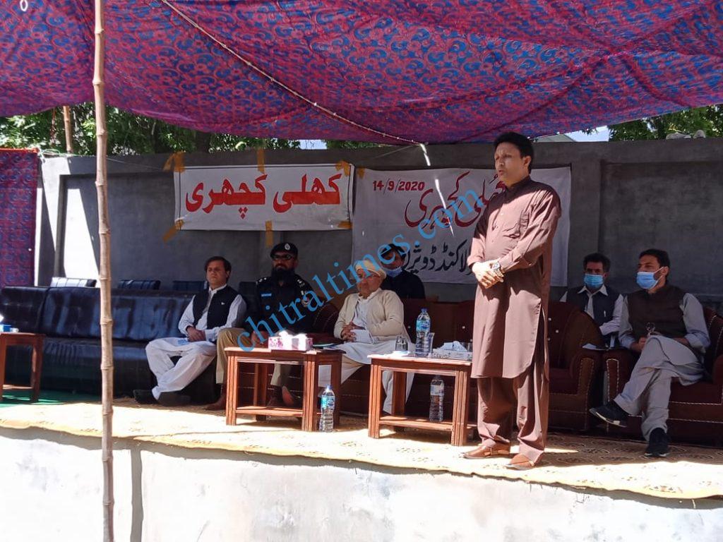 commissioner malakand zaheerul islam khuli kachehri upper chitral