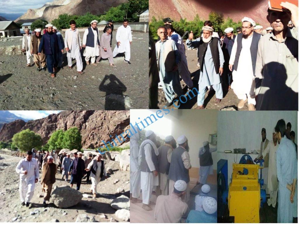 Chitral Times - The voice of Chitral | ایم پی اے مولانا ہدایت الرحمن سیلاب سے متاثرہ ریشن کا دورہ کیا mpa hidayat ur rehman reshun visit