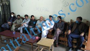 pti leaders of chitral press confrence for handarab national park1
