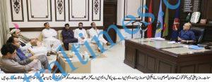 special assistant to CM KP minority wazir zada swat visit 2