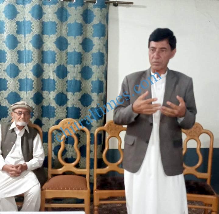Amirullah presiden ppp upper chitral