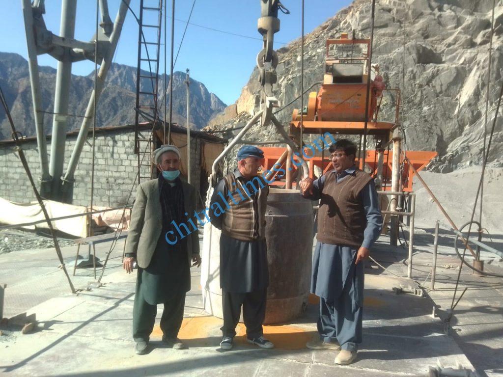 Sartaj ahmad khan fpcci coordinator visited lawi project chitral