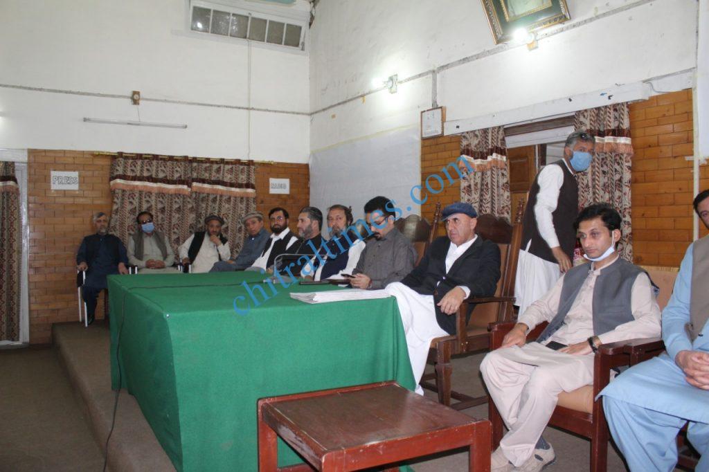 chitral chamber of commerce and industry cabinet oath taking 1