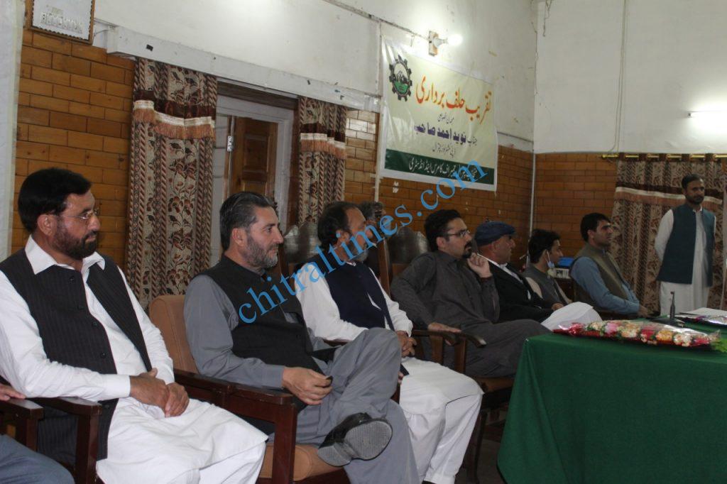 chitral chamber of commerce and industry cabinet oath taking 5