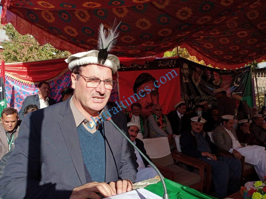 ppp president upper lower chitral saleem khan