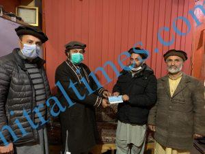 Rose chitral schlorship given to another student