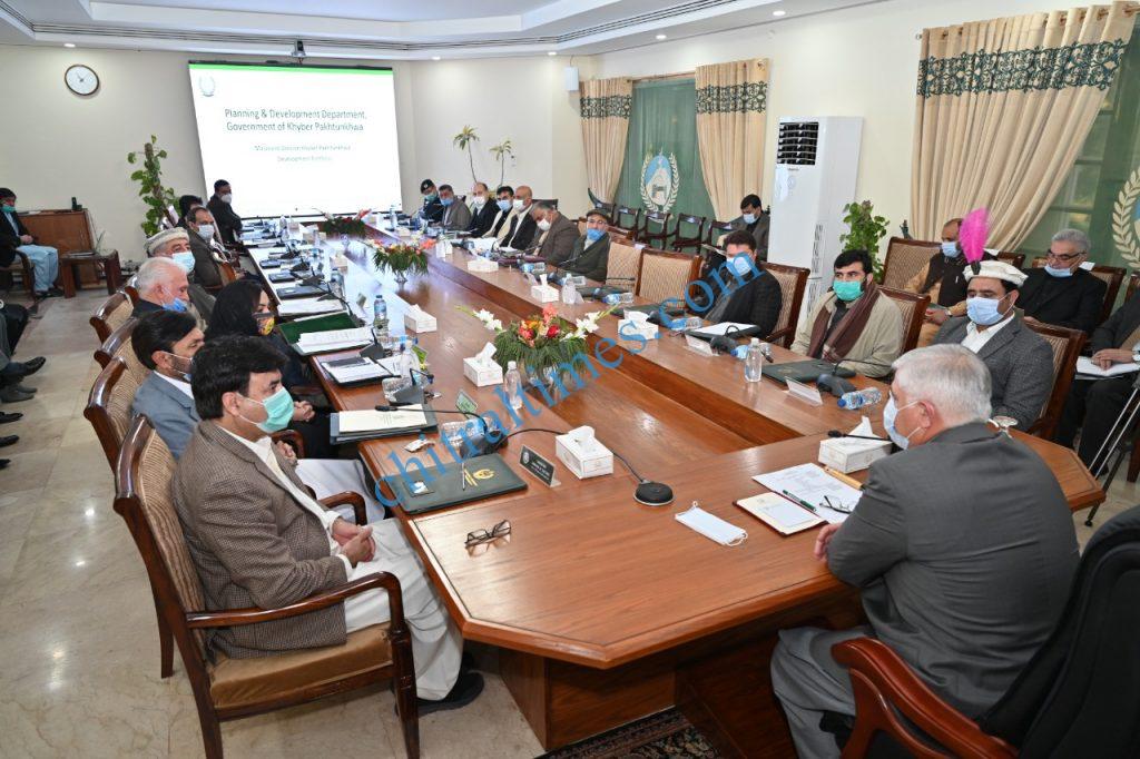 cm kp meeting on malakand division development project