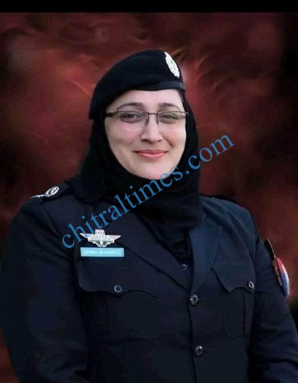 ڈسٹرکٹ پولیس آفیسر چترال تبدیل ،سونیا شمروز خان پہلی خاتون ڈی پی اوچترال تعینات
