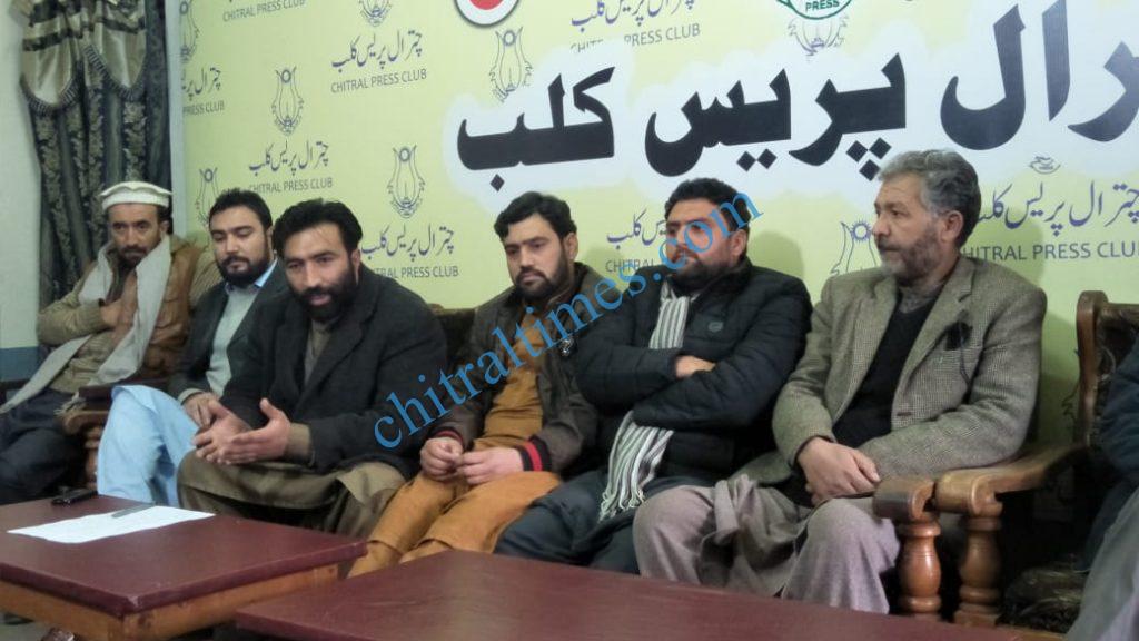 pti youth wing chitral press confrence scaled