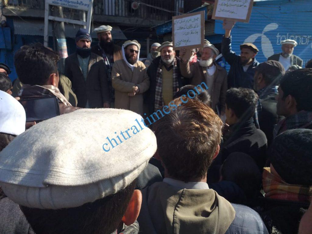 chitrali protest for murder in choniot scaled