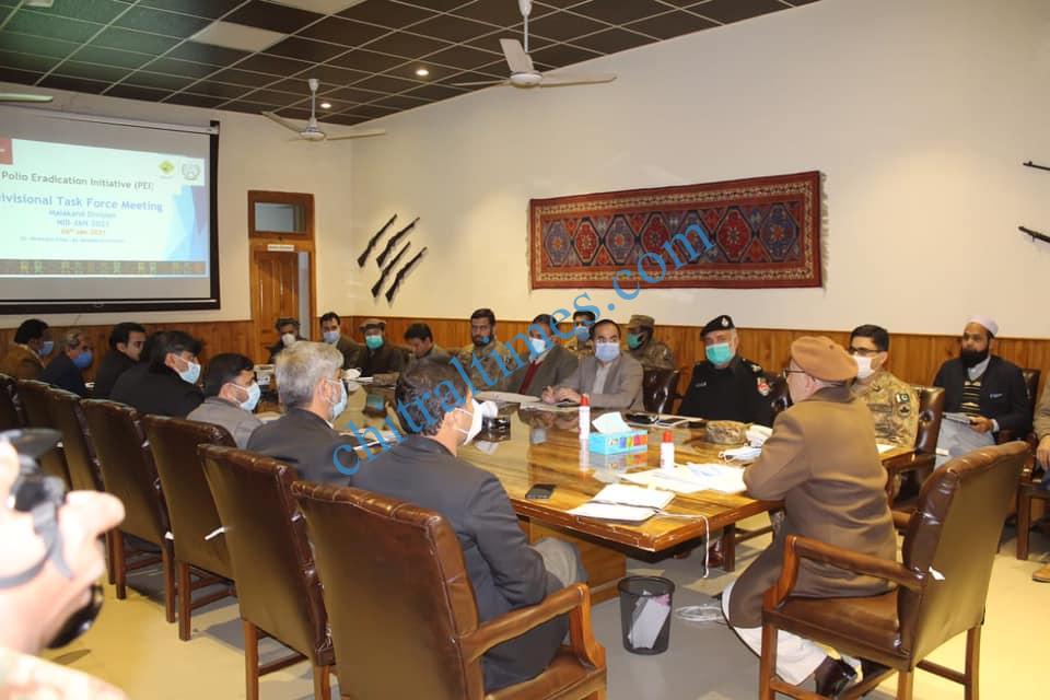 commissioner malakand zaheerul islam chaired polio meeting2