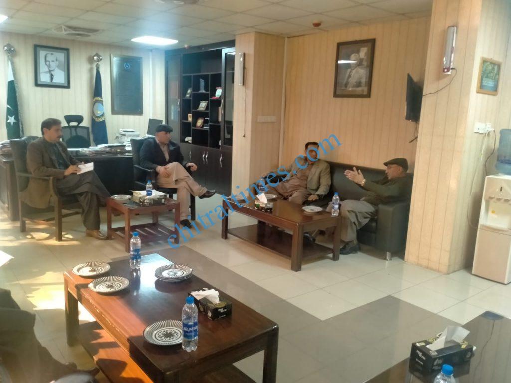 FPCCI delegation met custom collector peshawar to open arandu border chitral 1 1