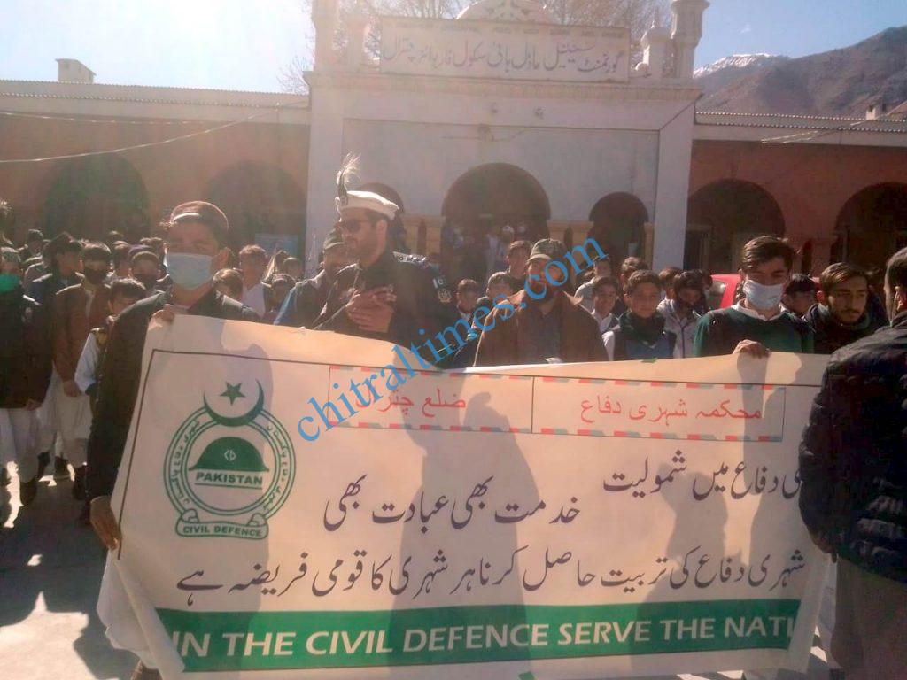 civil defence day chitral4