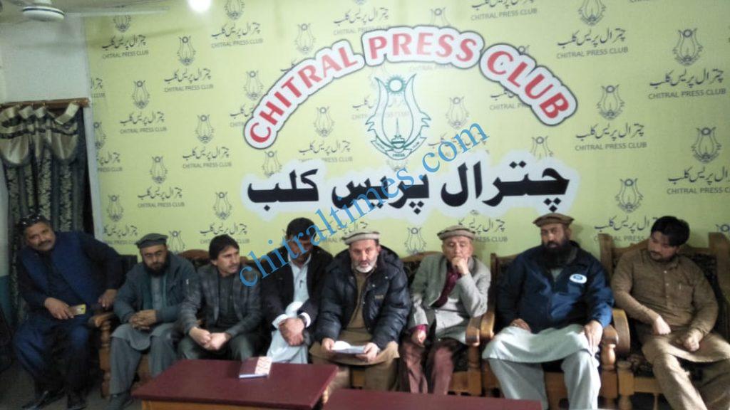 press confrence chitral press club thanks imran