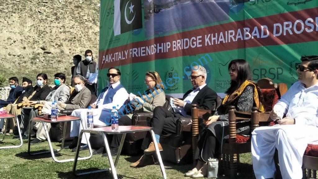 Khairabad bridge inaguration srsp and italian govt funded chitral7