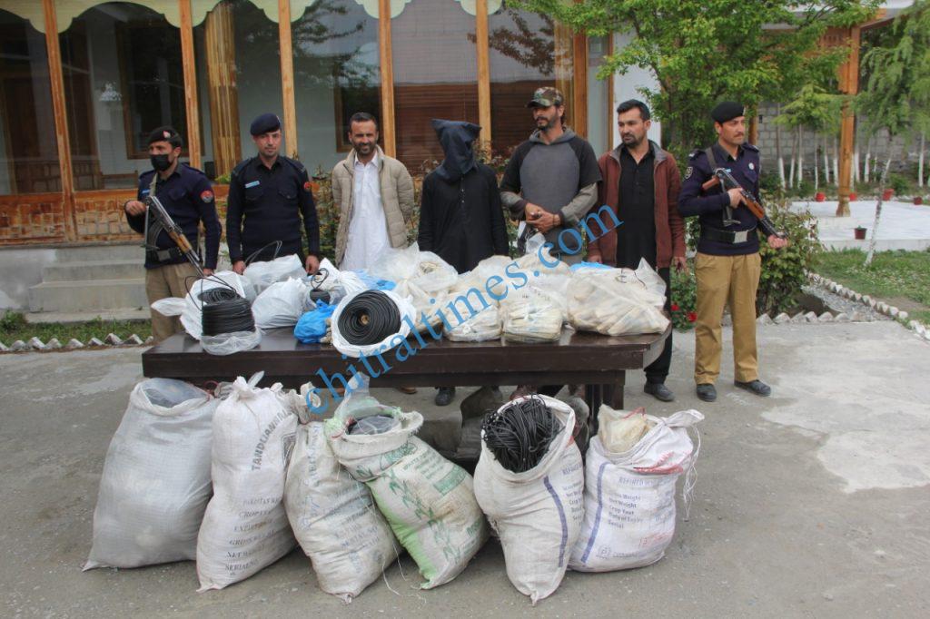 explosive recovered chitral police scaled