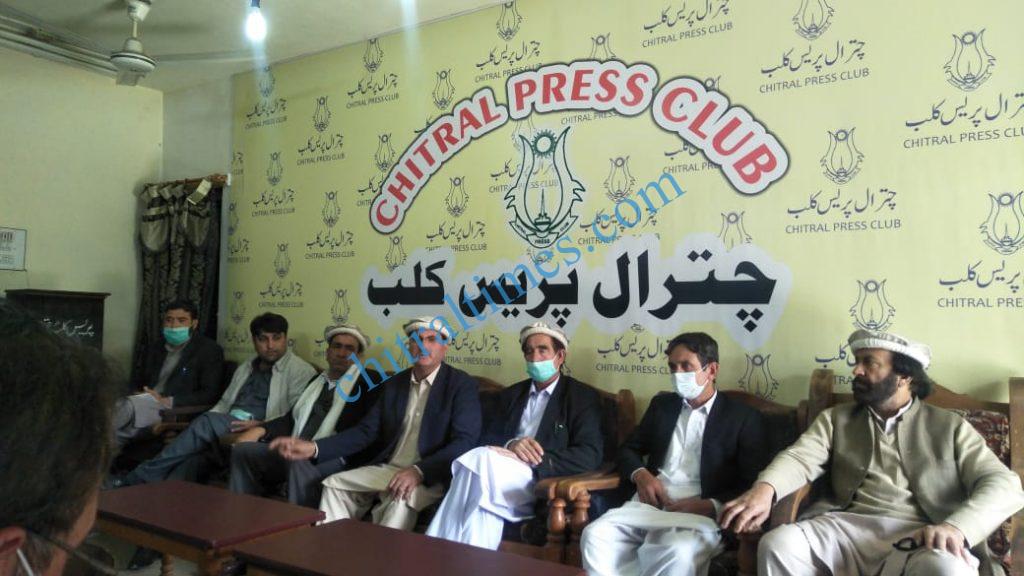 ppp chitral saleem khan press confrence