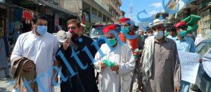 AnP drosh mask distributed lower chitral