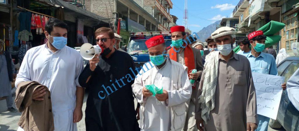 AnP drosh mask distributed lower chitral scaled