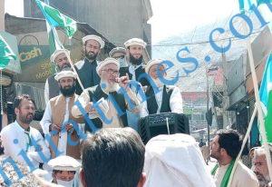 Chitral protest against israili agression