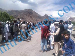 Chitral protest against israili agression reshun