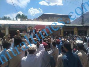 Chitral protest against israili agression reshun1