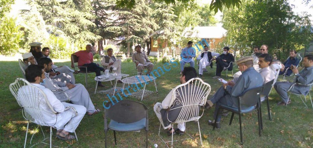 chmaber of commerce chitral meeting with kpzc3