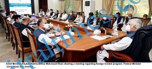 cm kpk chaired foreign funded program