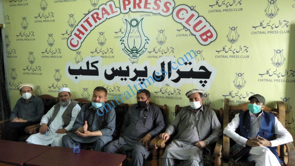hotel association chitral press confrence1