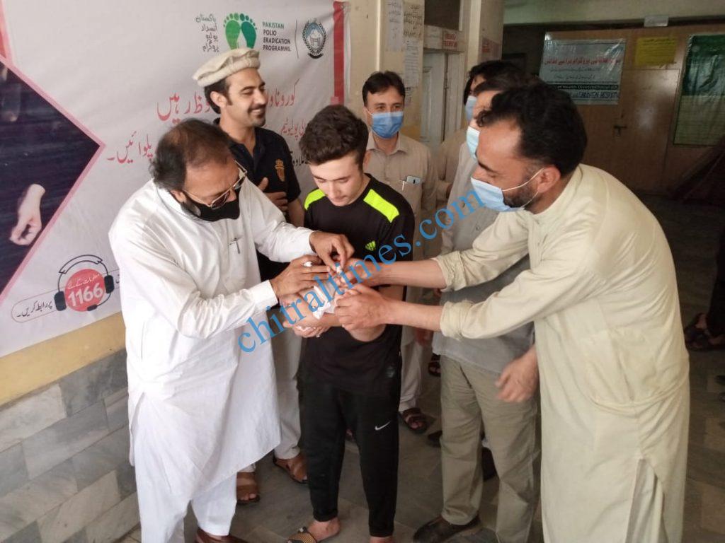 chitral lower polio immunization campaign kicked off