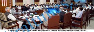 chitraltimes KP cabinet meeting chaired by cm mahmood