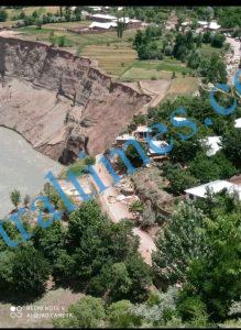 chitraltimes reshun river erosion washed away chitral mastuj road