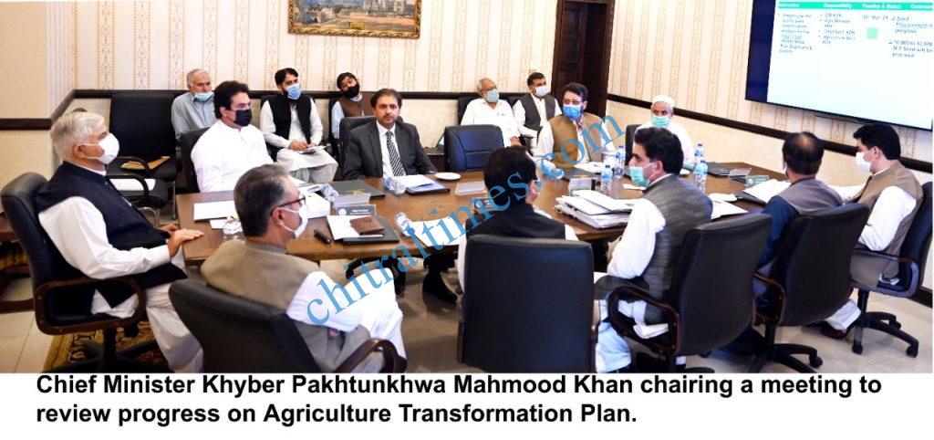 cm chaired agruculture transformation plan meeting kp scaled