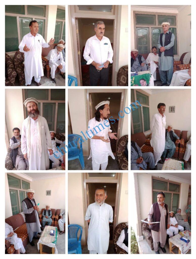 Chitral Times - The voice of Chitral | ،مسلم لیگ(ن) اپرچترال کااجلاس، اپر چترال کیلئے الگ کابینہ سازی کا فیصلہ،رابطہ کمیٹی تشکیل chitraltimes pmln upper chitral meeting2